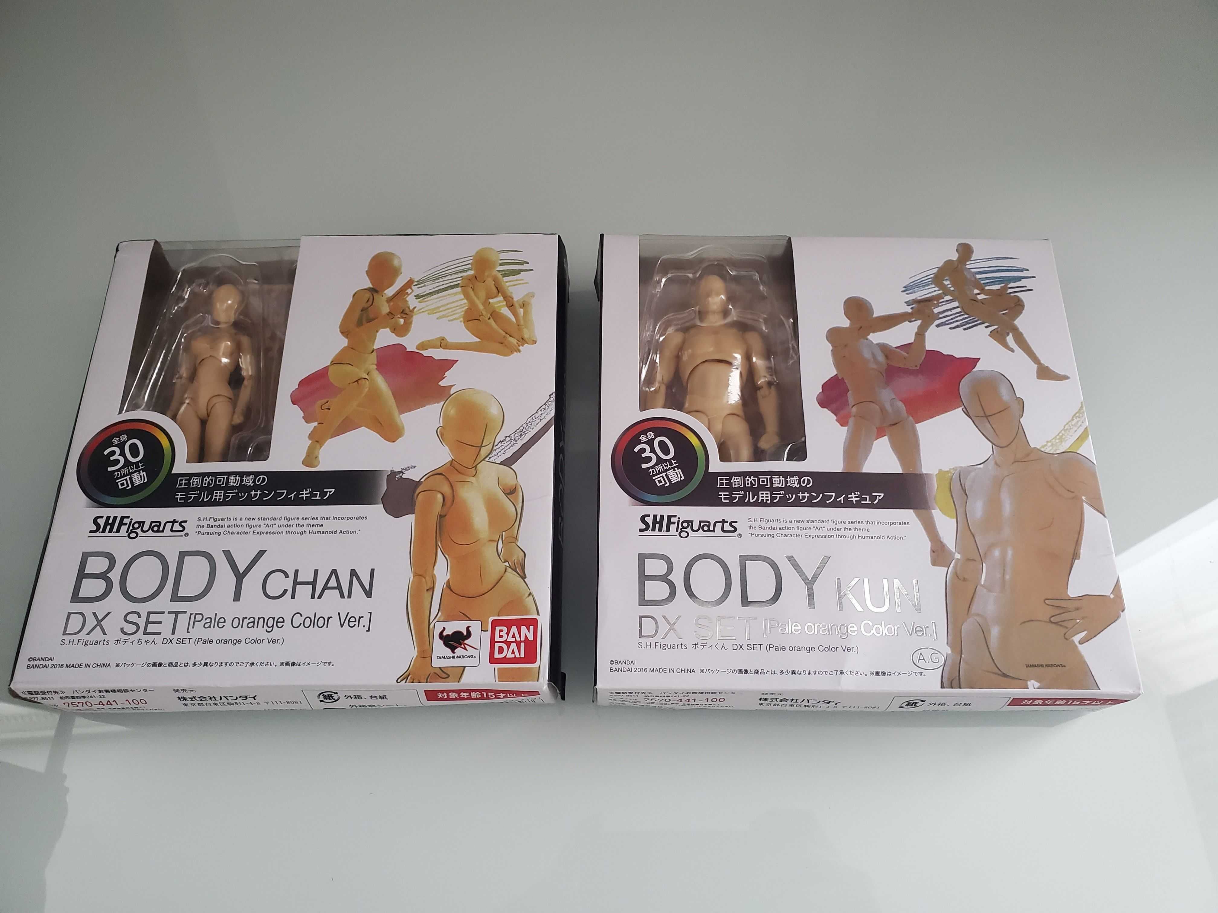 Подвижные фигуры для творчества S.H.Figuarts Body-kun и Body-chan