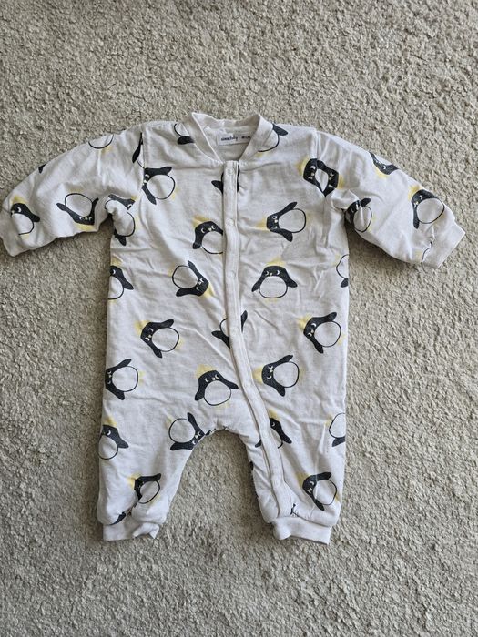 Ciepły pajacyk do spania r. 68