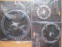 Zębatki korby Shimano XTR FC-M970 /44T-32T-22T/- Nowe