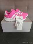 Nowe dziewczęce buty sportowe Adidas Lite racer 26