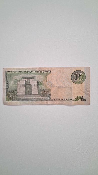Nota República Dominicana - 10 pesos oro