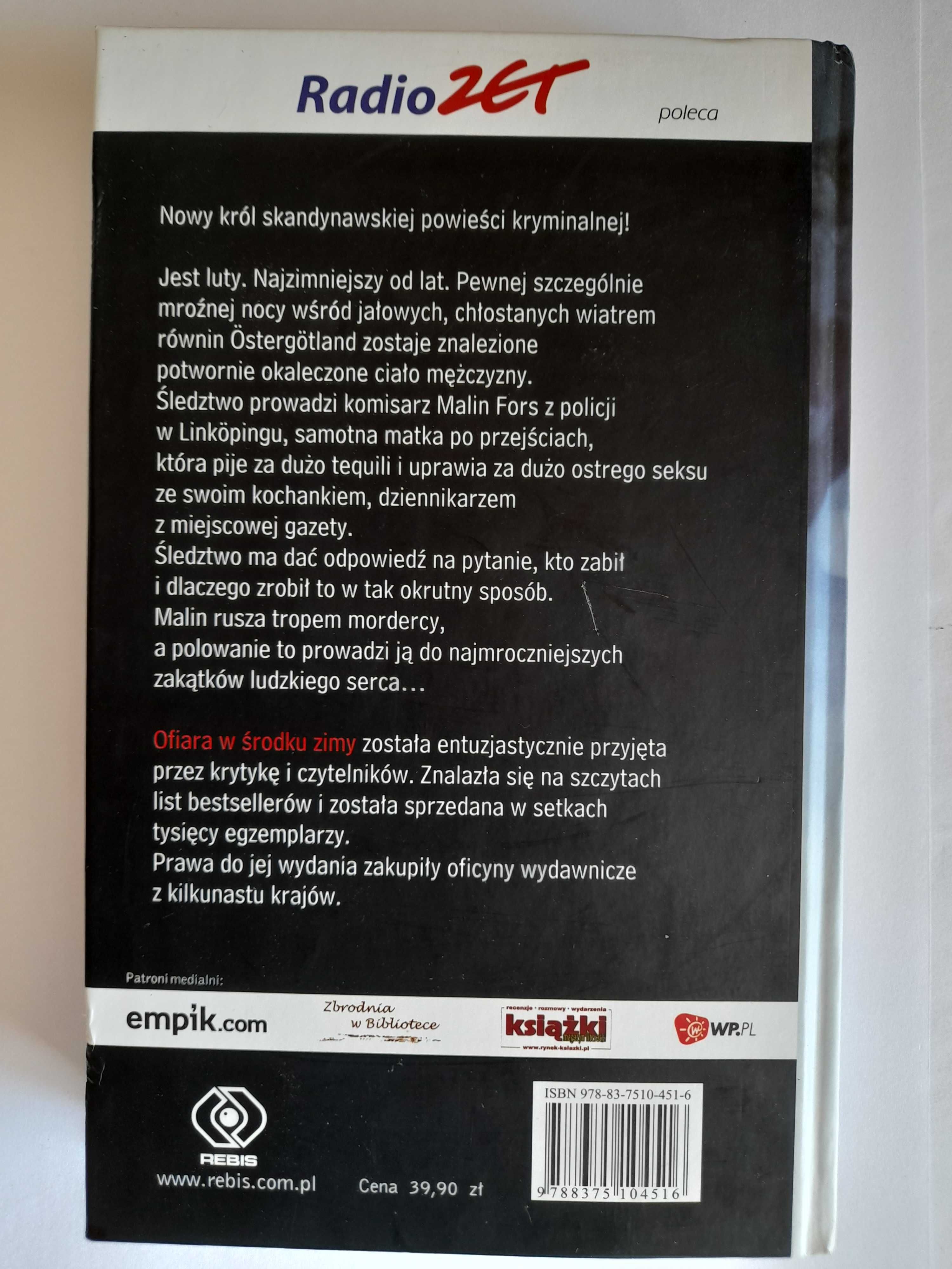 Ofiara w środku zimy - Mons Kallentoft