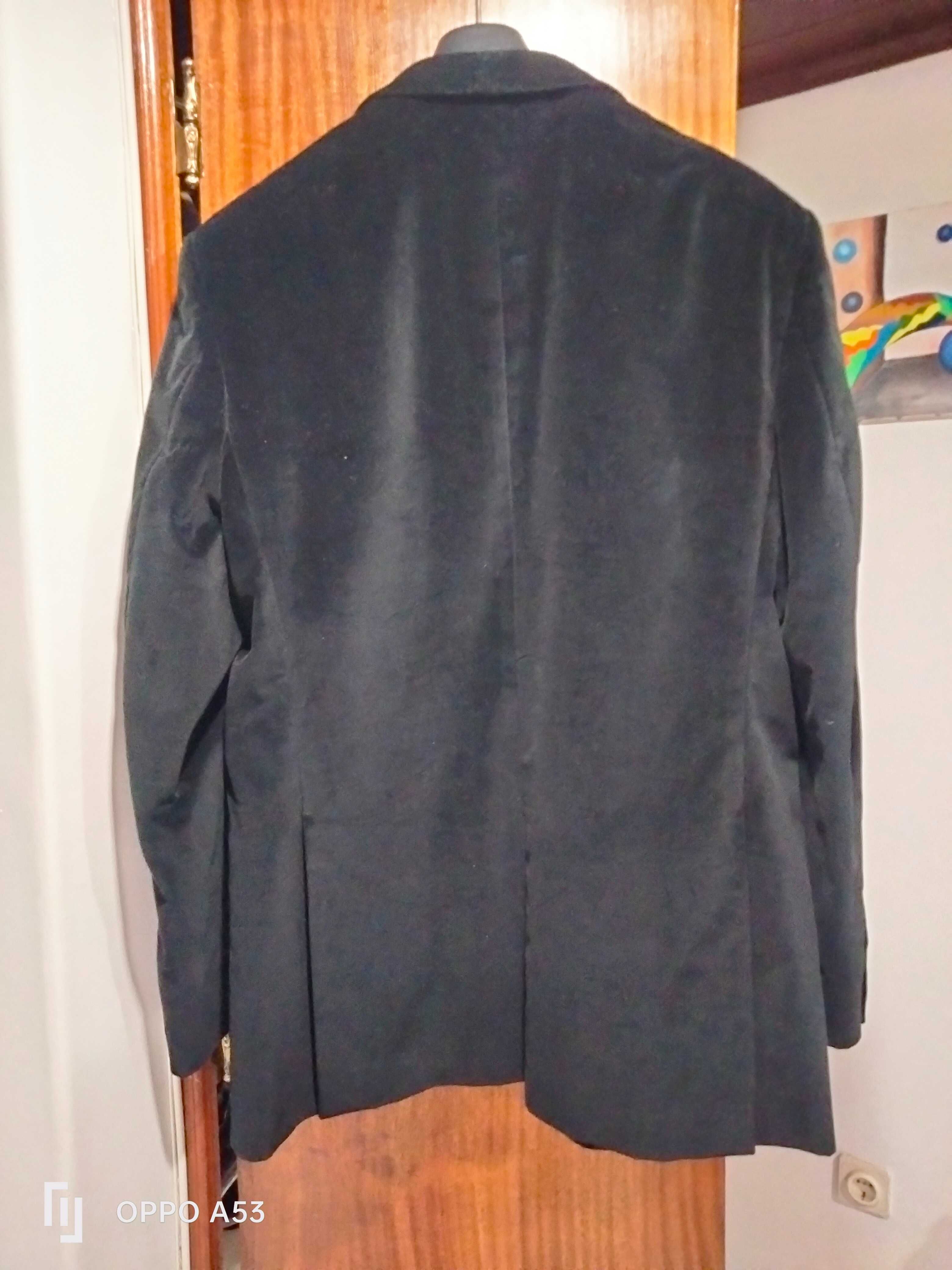 Blazer Carolina Herera Veludo Preto