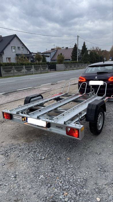 Przyczepka motocyklowa / do motocykli - wynajem, wypożyczalnia