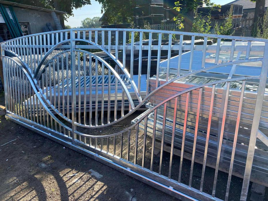 Ogrodzenie panelowe fi 4 mm 123 cm + 25 płyty + profesjonalny montaż