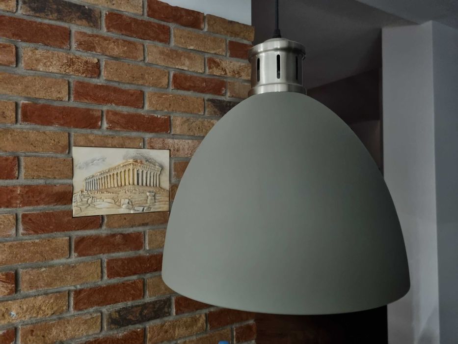 lampa wisząca szara