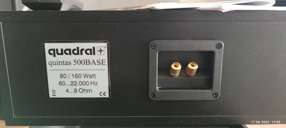 Onkyo TX-SR503E + Odtwarzacz DVD  DV-SP403E + Quadral Quintas 500 5.0