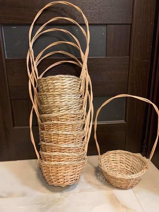 Кошики з лози.Подарункові кошики.Плетені корзини
