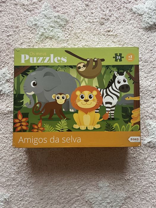 Puzzle “os animais da selva”