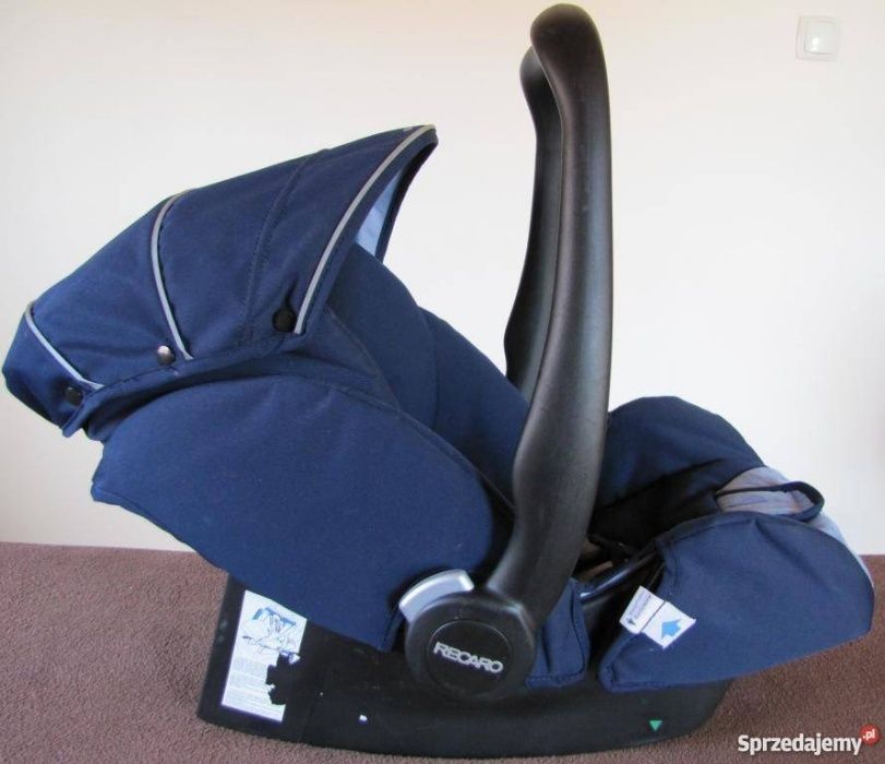 Fotelik Recaro Young Maclaren Techno XLR Navy-Soft nosidło