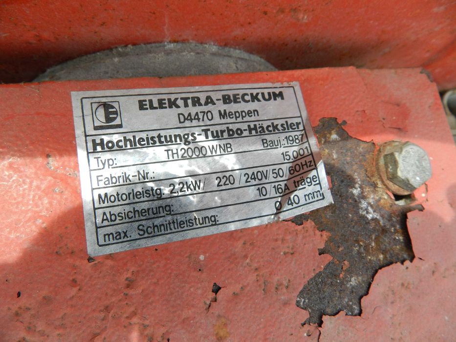 Rebak do gałęzi  Electra Beckum d4470 ,2200 W ,na 230 V