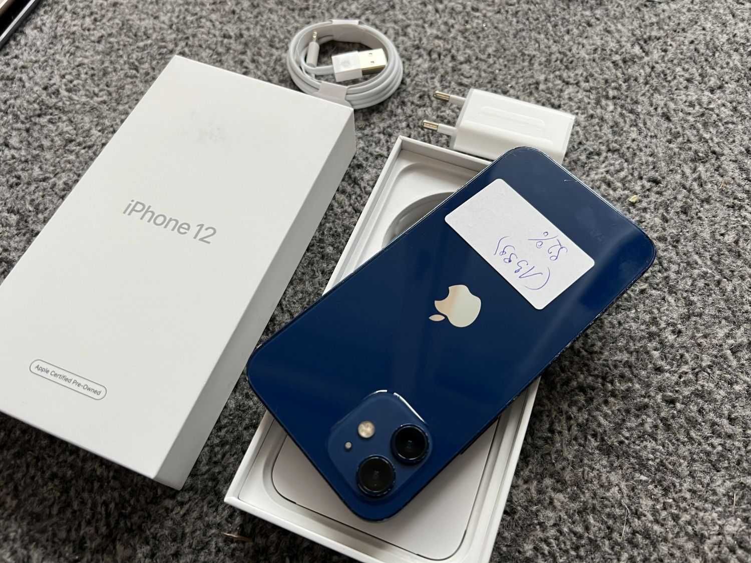 iPhone 12 64GB PACIFIC BLUE Niebieski Bateria 92% Gwarancja FV