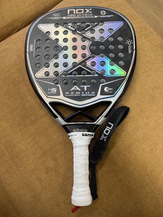 Raquete de Pádel Nox AT Genius Attack 18K