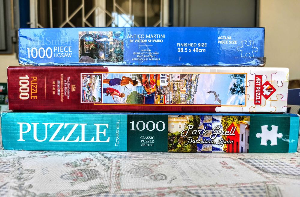 Пазли для дорослих, 1000 елементів