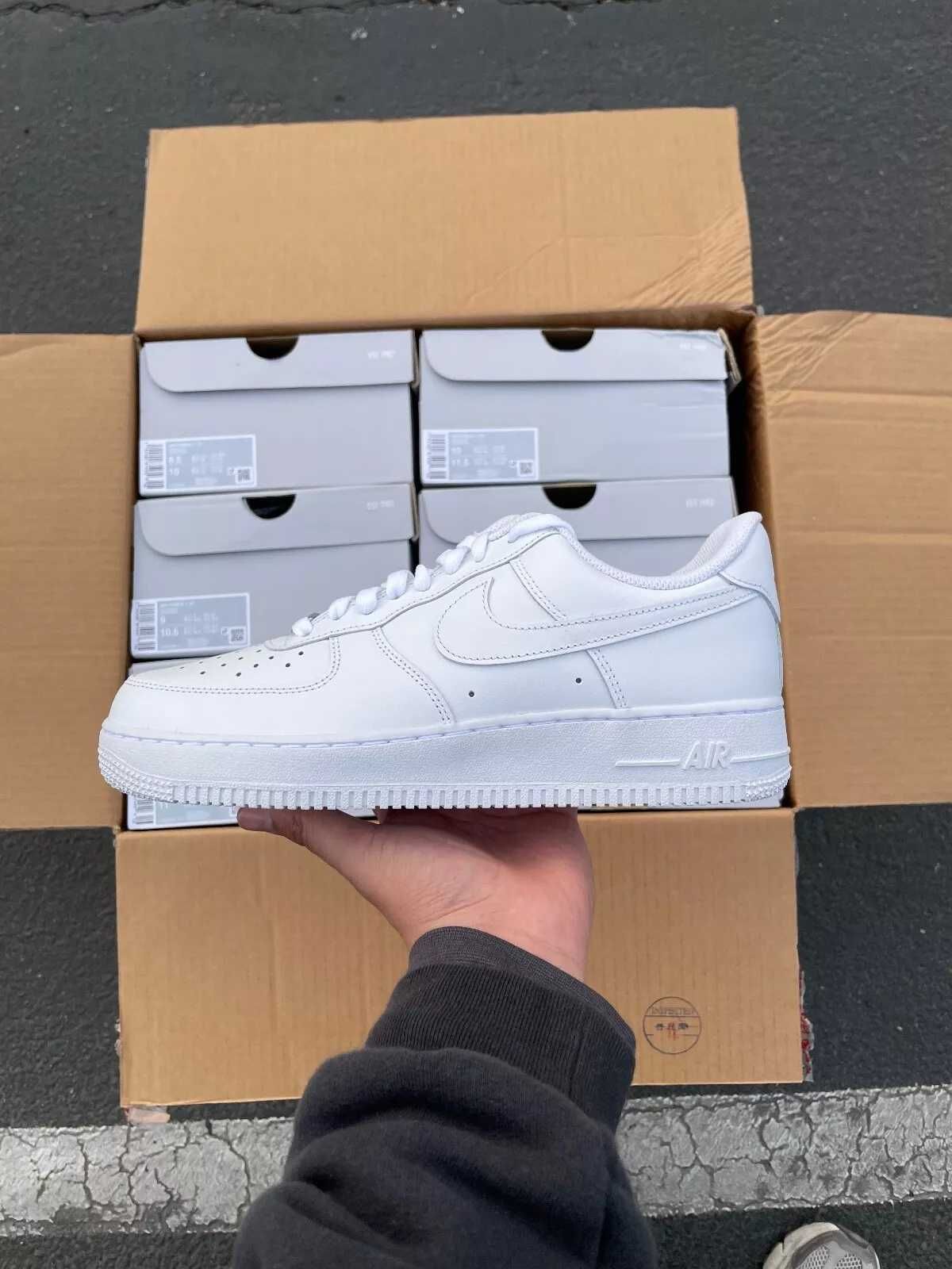 buty Espadryle NikeAirForce1Low'07WhiteEspadryle R.43