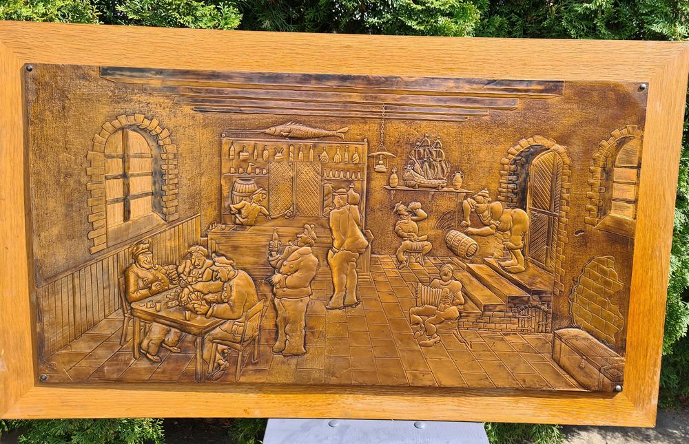 Obraz Miedzioryt duży