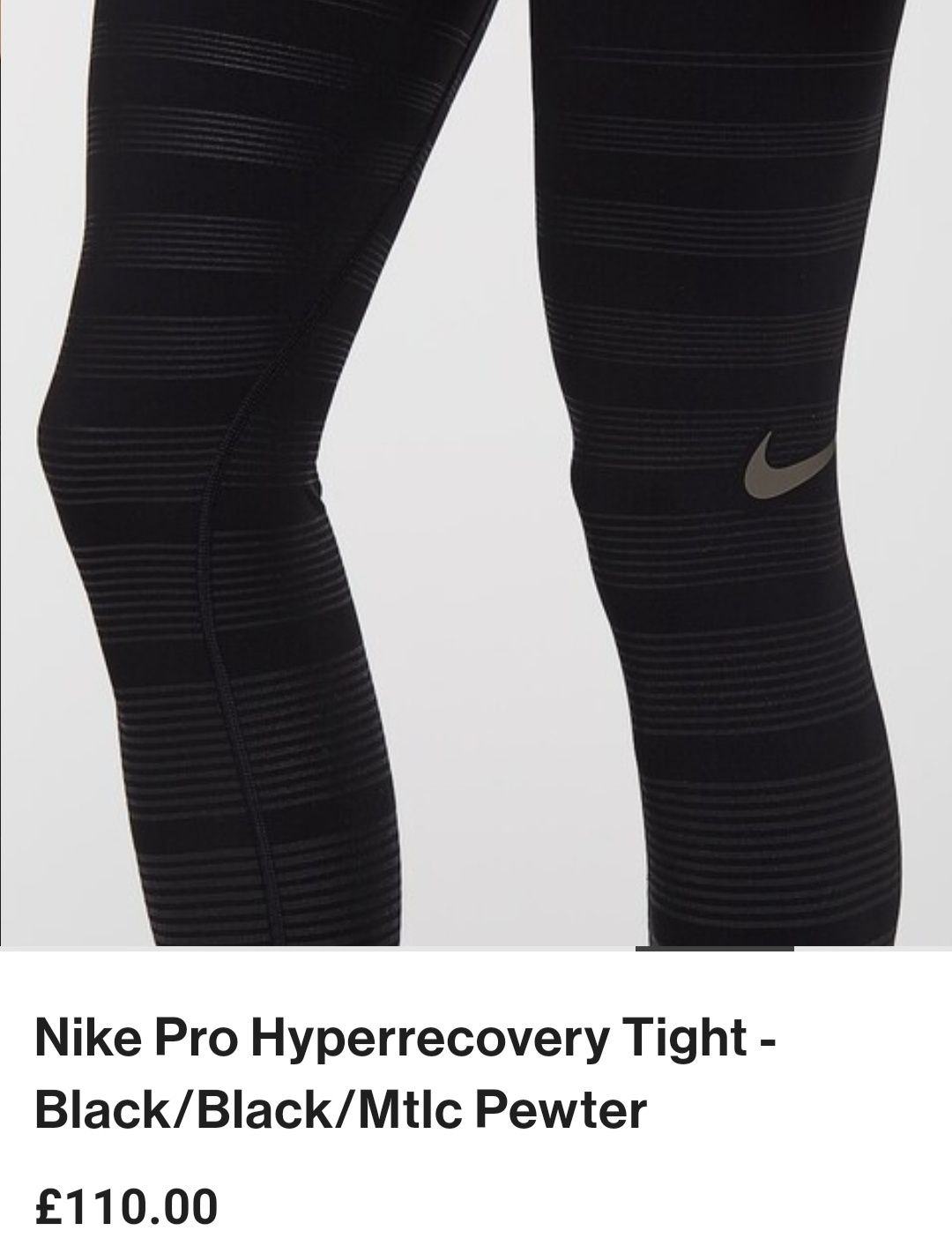 Legginsy Nike Hyperrecovery