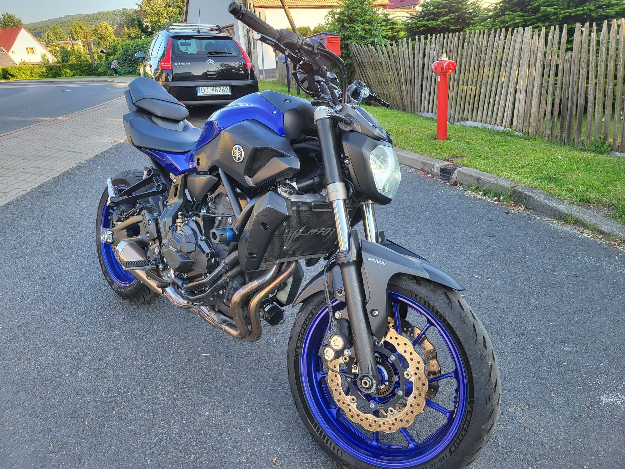 Yamaha mt07 mt 07 2018 rok abs