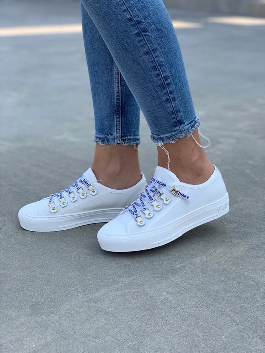 Dior low Biale 36-40 buty trampki tenisowki damskie tenisowki