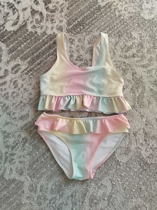 Kostium kąpielowy 2-częściowy dla dziewczynki r. 122/128, H&M