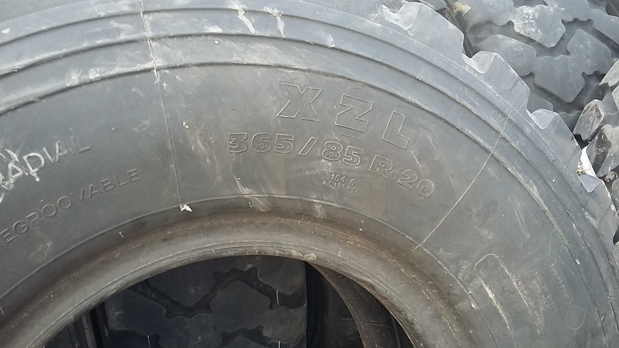 Michelin XZL opony 365/85R20 opona używana 2019r