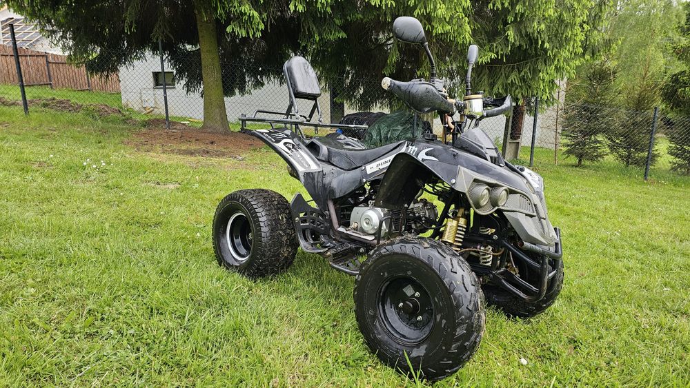 Quad Barton 125ccm 3+1 2022R Zadbany Seriwisowany TRANSPORT