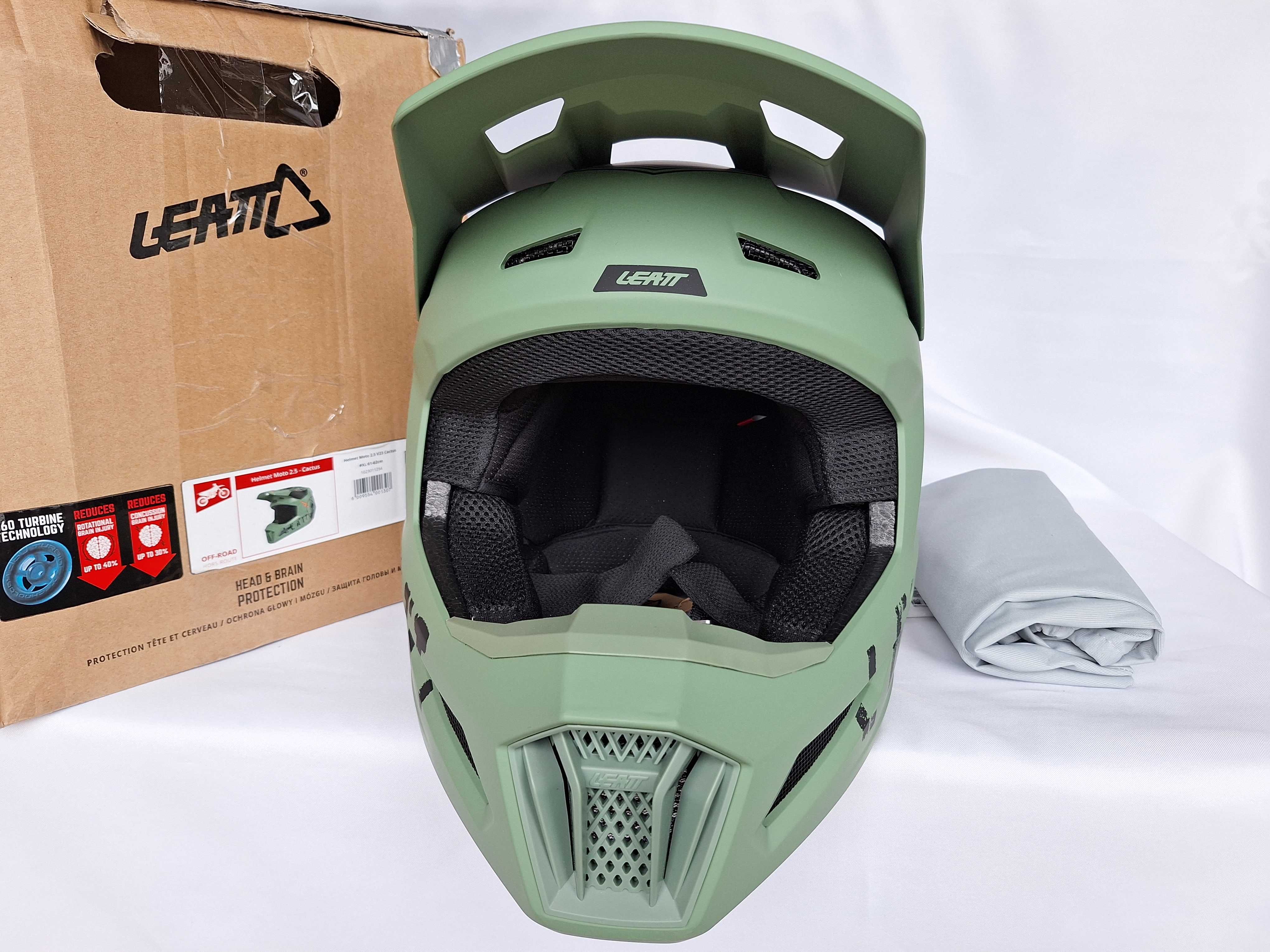 Kask motocrosowy/enduro Leatt Helmet Moto 2,5 V23 Cactus XL 61-62cm
