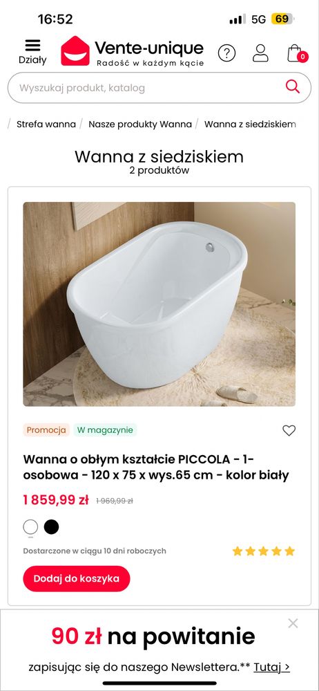 WANNA Wolnostojąca Piccola