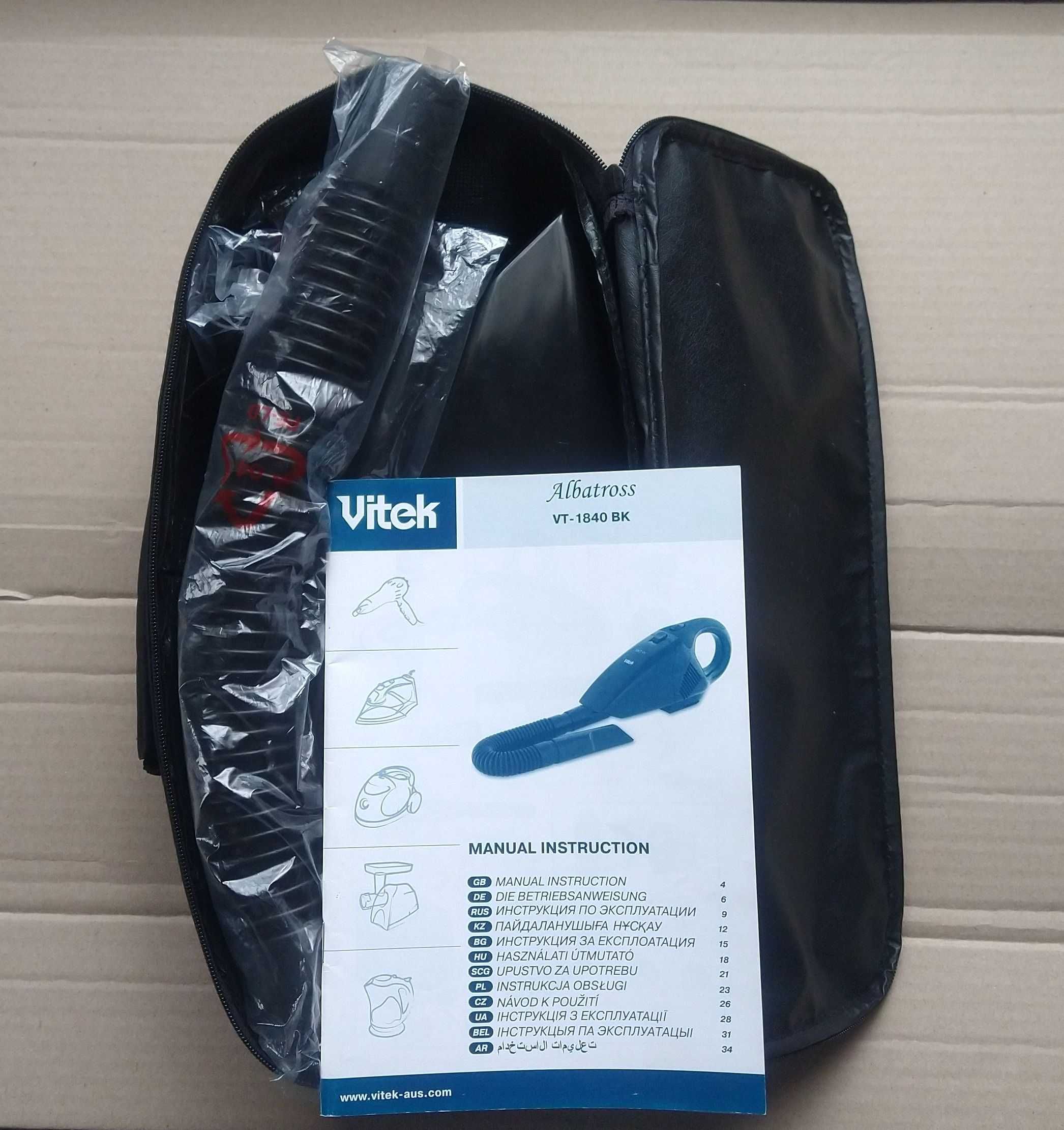 Автомобільний пилосос Vitek VT-1840 BK