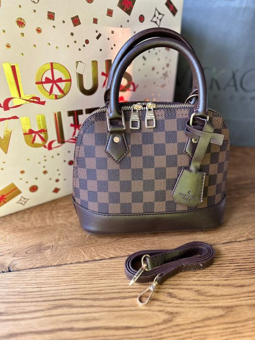 Alma BB kratka brazowa damska Louis Vuitton