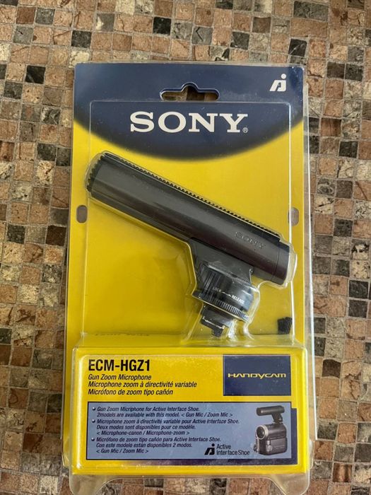 Sony ECM-HGZ1 – оригінальний мікрофон для відеокамери