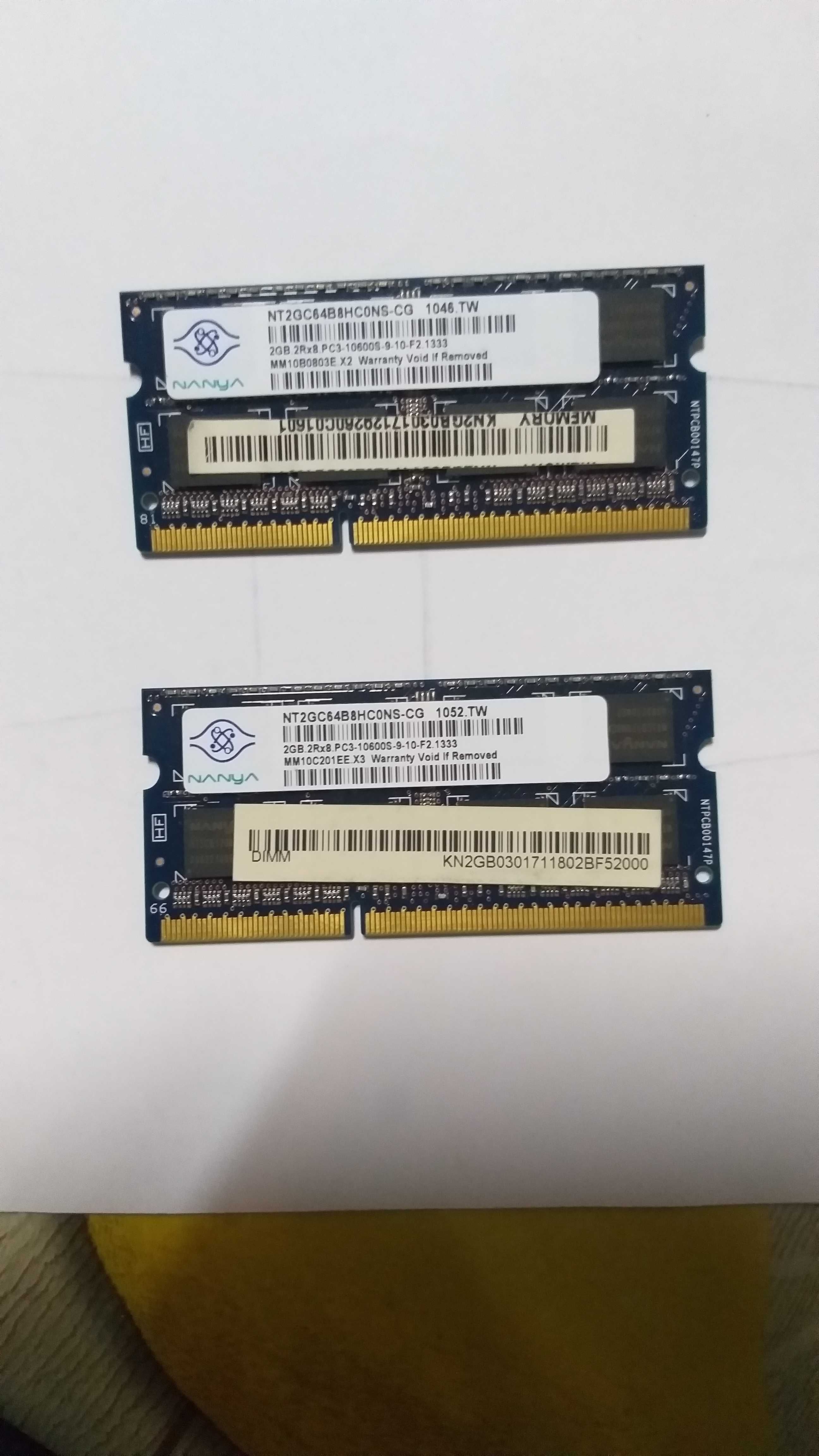 Memória Ram DDR2 - PC2 2GB Portatil