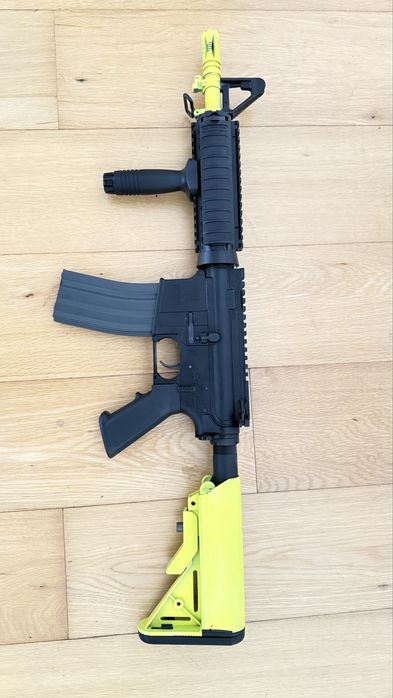 Rifle Eletrico G&G TR4 CQB-R (AEG) + magazine e acessorios - Otimo Est