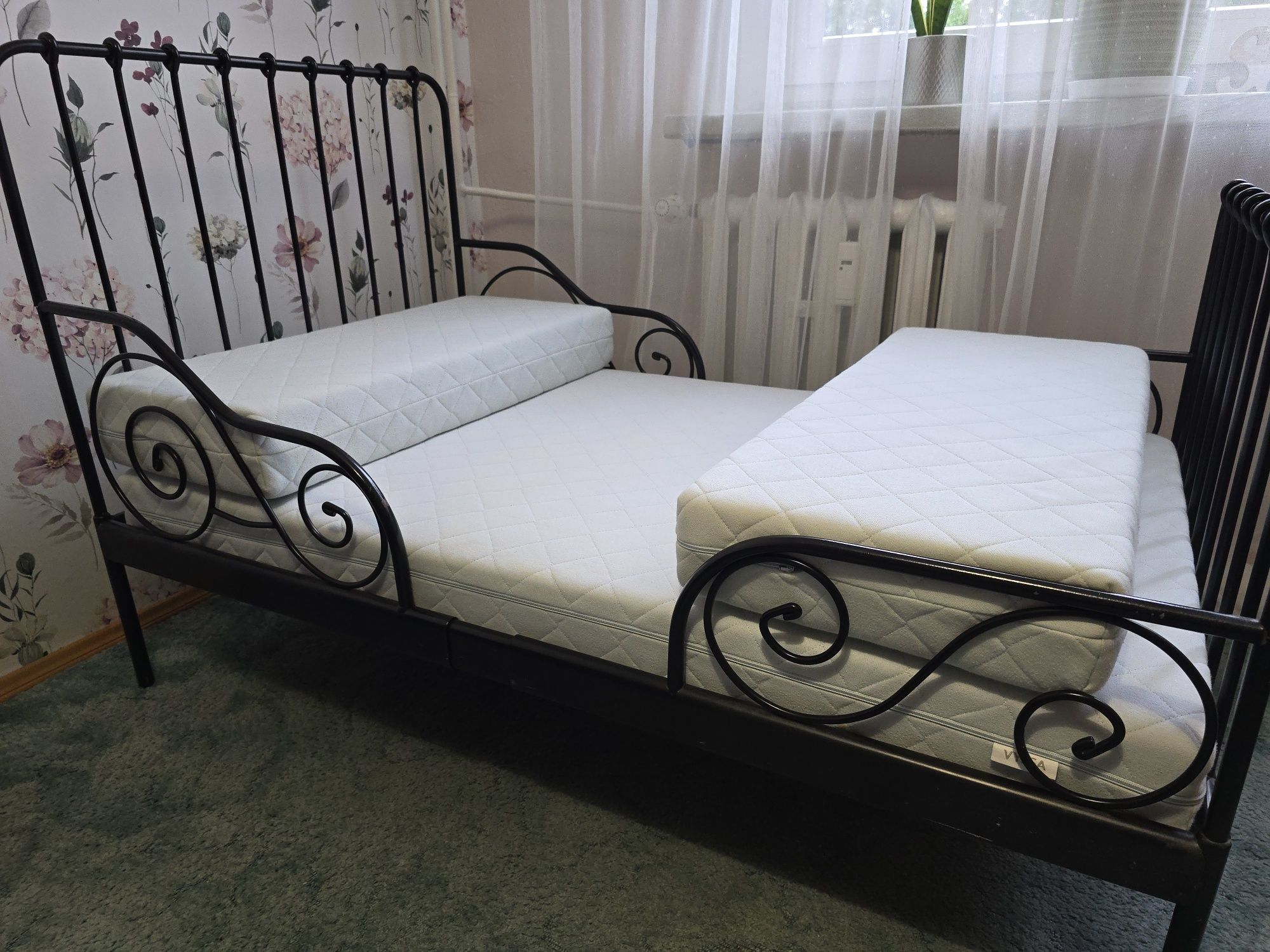 łóżeczko metalowe dla dziecka Ikea