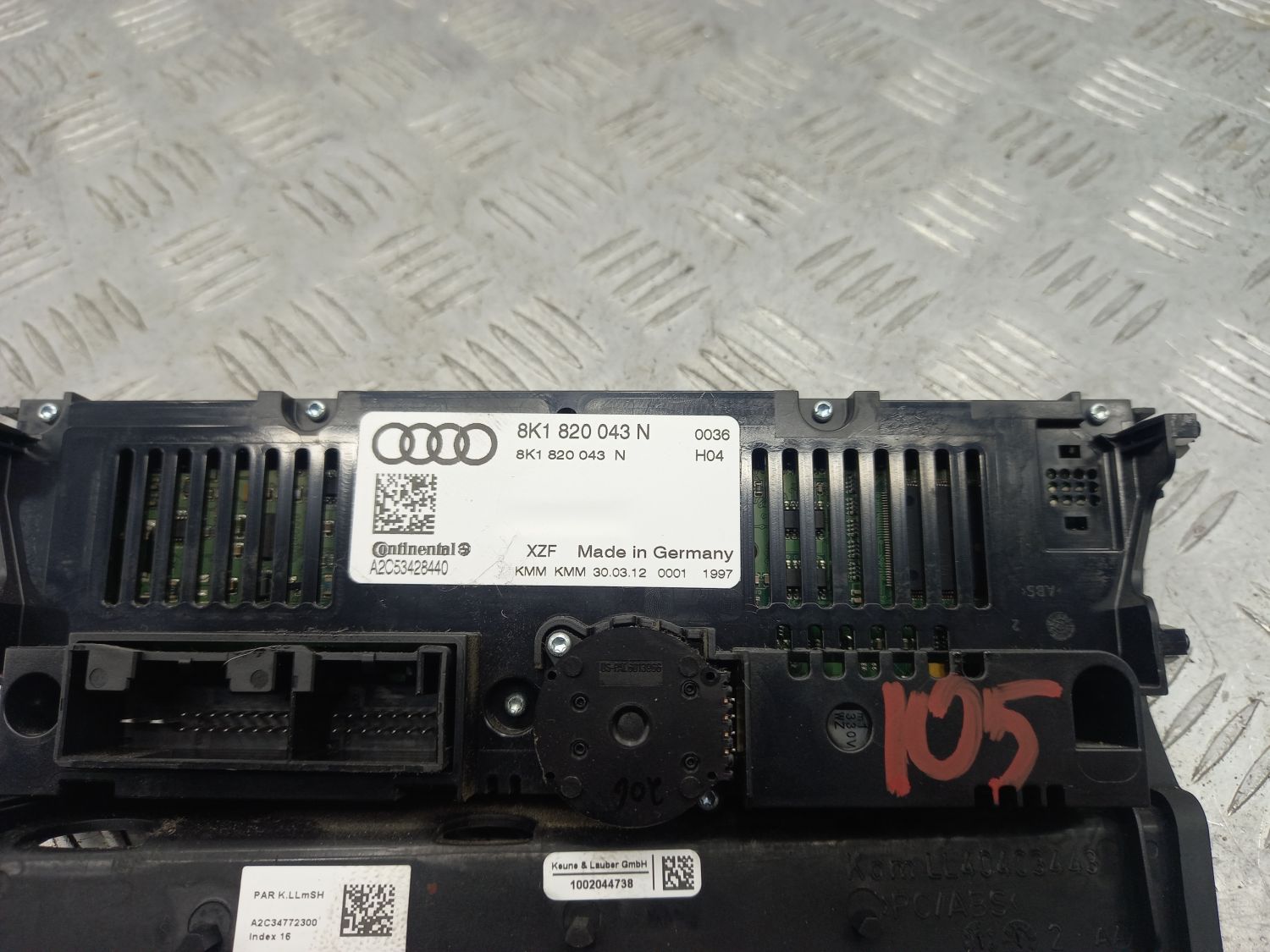 Блок управления климат контролем 8K1820043N для Audi A4 B8 Allroad 200