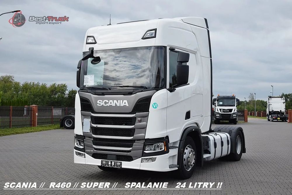 Scania 460R / SUPER /  LED LAMPY / KLIMA POSTOJOWA  /  RAMA STANDARD  sprowadzona   / super stan / bezwypadkowa