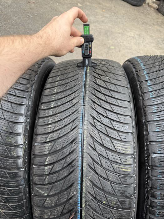 Шины БУ 255 55 R 18 Michelin pilot alpin 5 резина зима