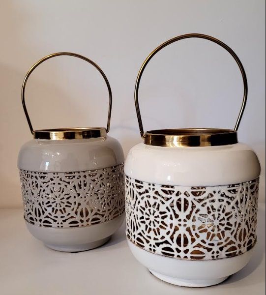 Lampion orientalny SAMI, Ø 15 cm 2 sztuki