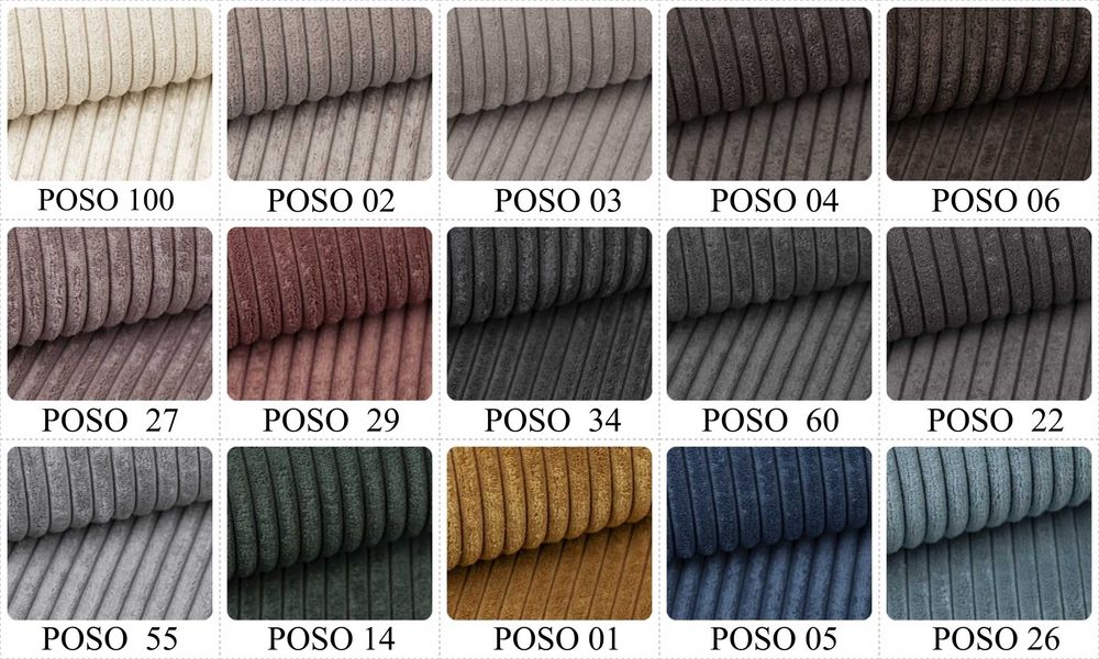 Wersalka POSO – różne kolory, dostawa GRATIS, producent| Bielsko‑Biała