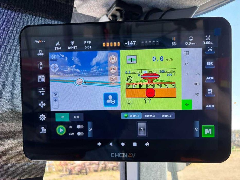 Автопілот на трактор |Сільськогосподарська навігація CHC NX 610 ISOBUS