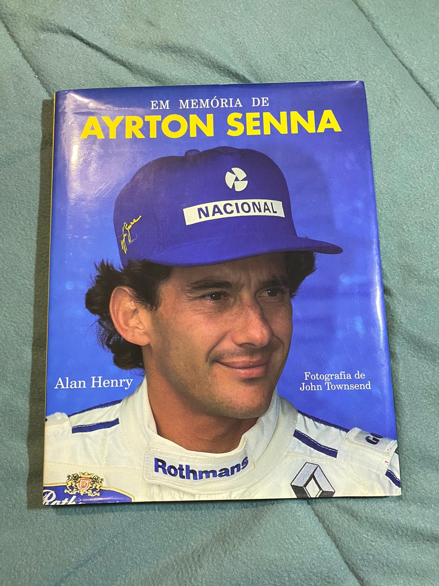 Livro "Em memória de Ayrton Senna"