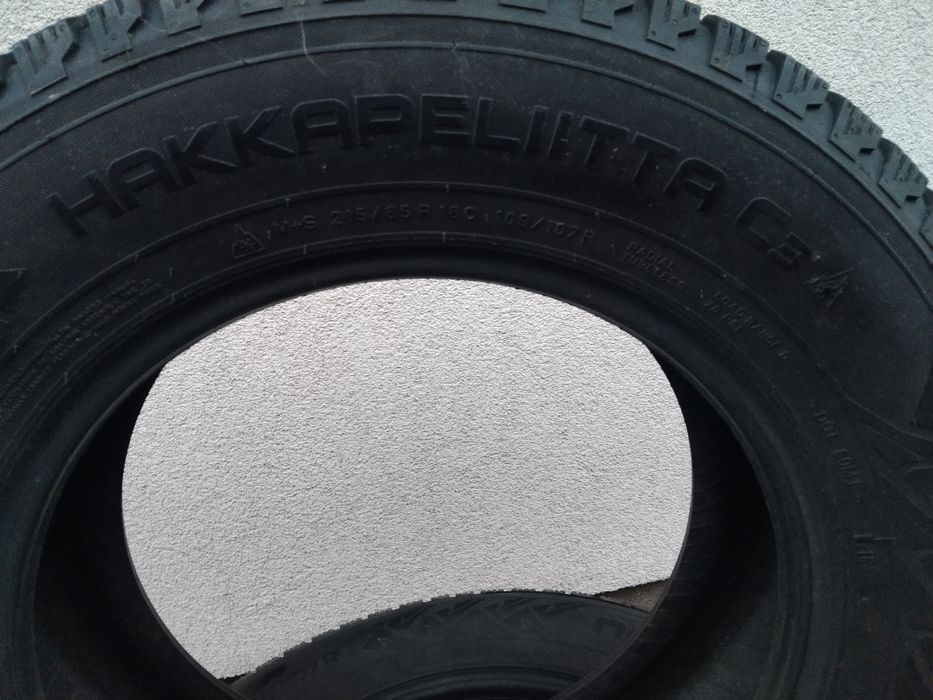 Opony 215/65/16 C Nokian Hakapelitta C3 4szt. Opony zimowe z Kolcami