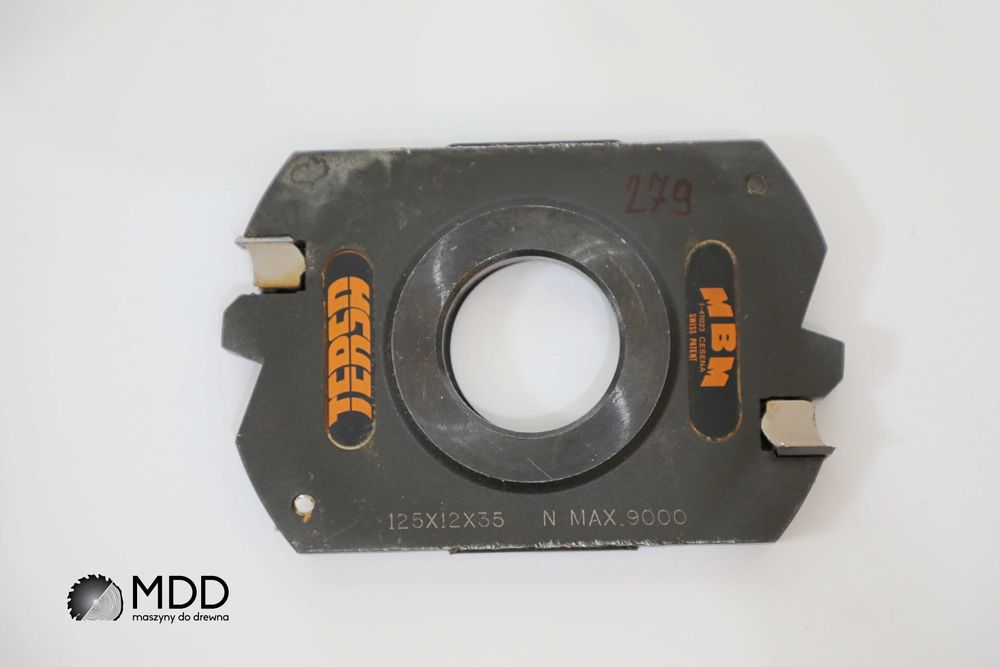 A279. Podcinak TERSA do strugarki czterostronnej 125x12x35