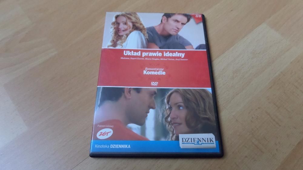 FILM DVD UKŁAD PRAWIE IDEALNY,Madonna w roli głównej Nowy KOMEDIA !!!