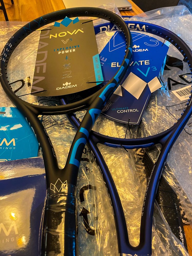 Wilson/Babolat/Yonex/Head 2025 novas/usadas