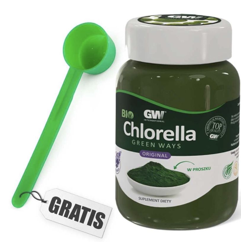 Chlorella puser Green Ways + miarka !