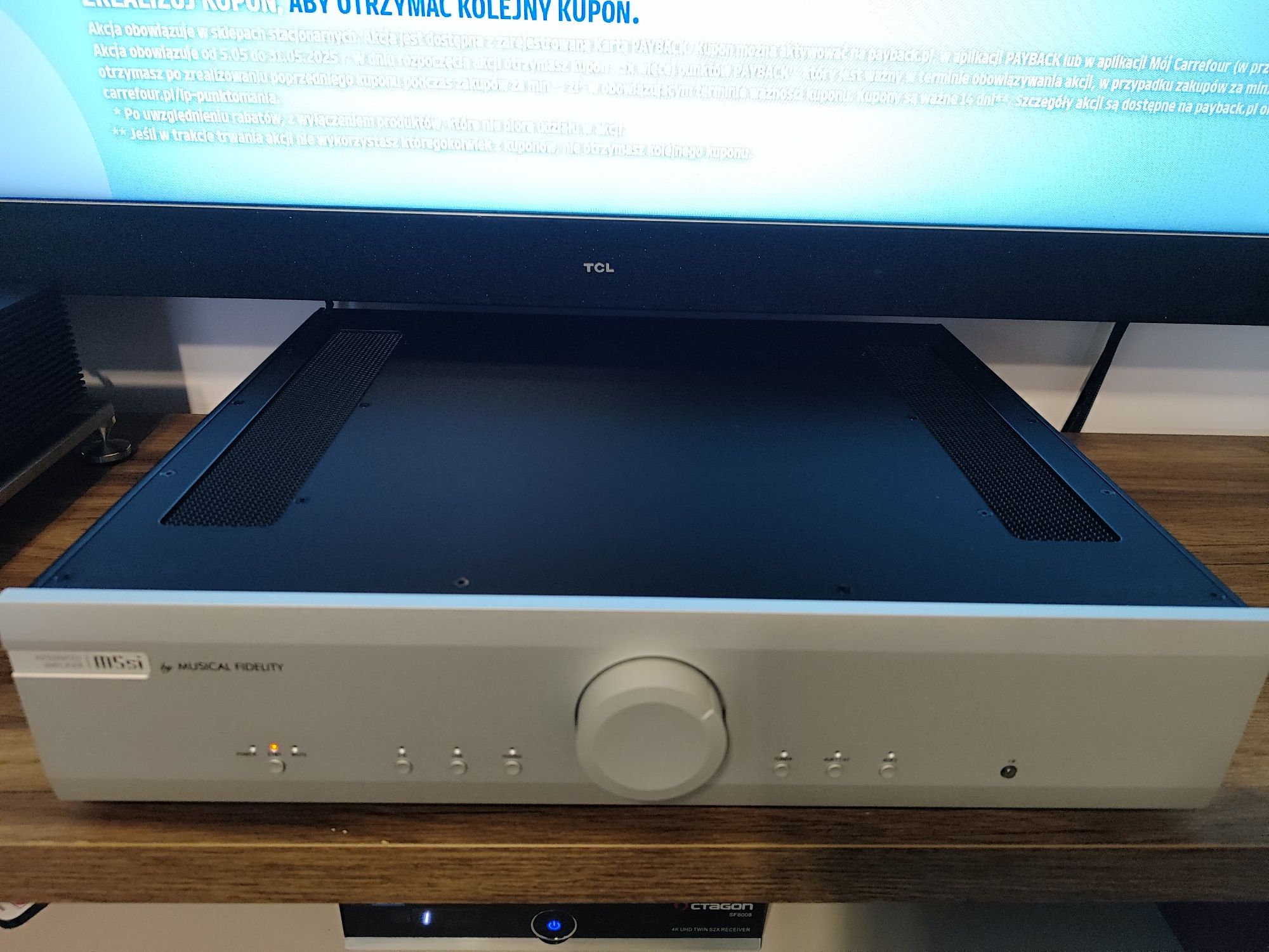 Wzmacniacz musical fidelity M5si