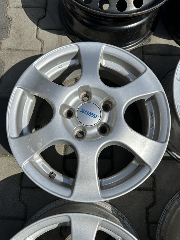 5x108 et48 6jx15 ford peugeot citroen 15” ladne komplet