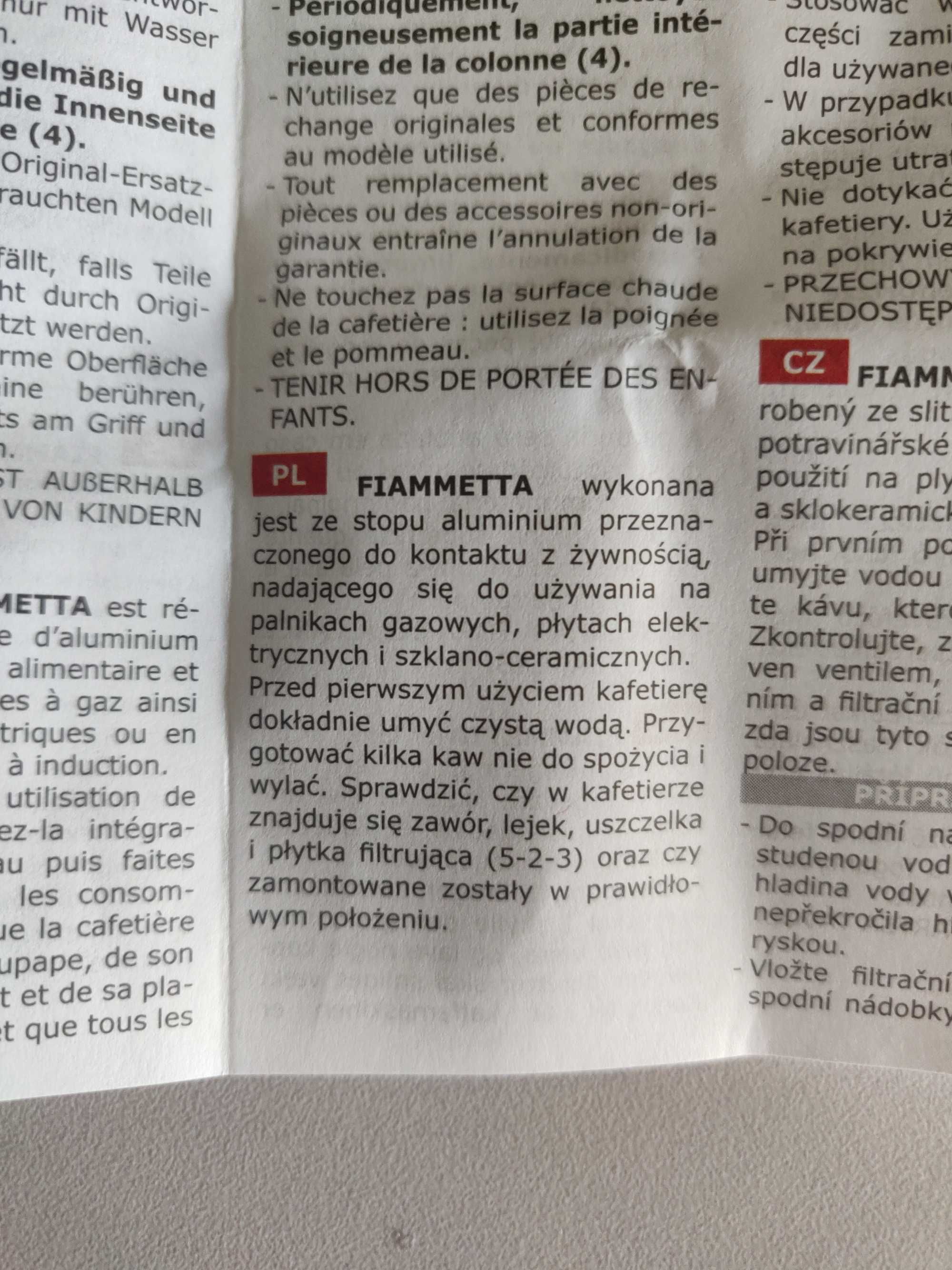 Kawiarka Bialetti Fiammetta 3tz