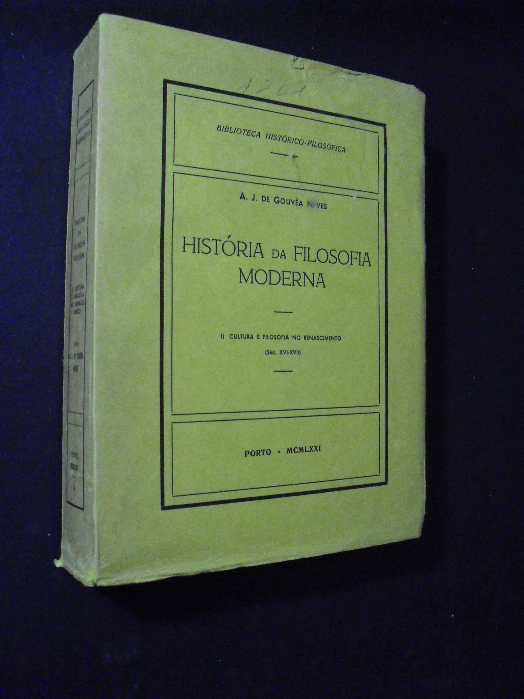 A.J DE GOUVÊA NEVES-HISTÓRIA DA FILOSOFIA MODERNA